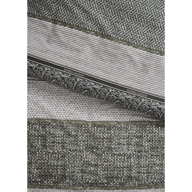 Riviera Maison Taie d'oreiller Chester Vert 60x70 cm