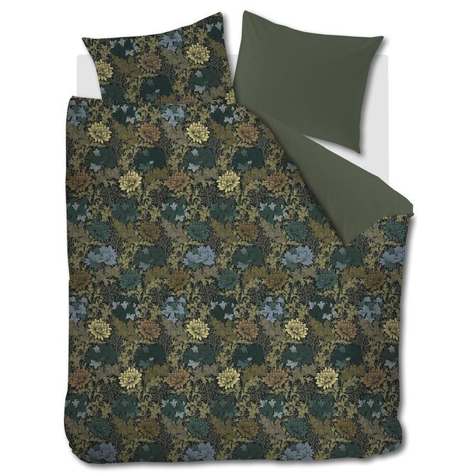 At Home by Beddinghouse Housse de couette Eclectic Bleu Vert 200x200/220 At Home by Beddinghouse Housse de couette Eclectic Bleu Vert 200x200/220
