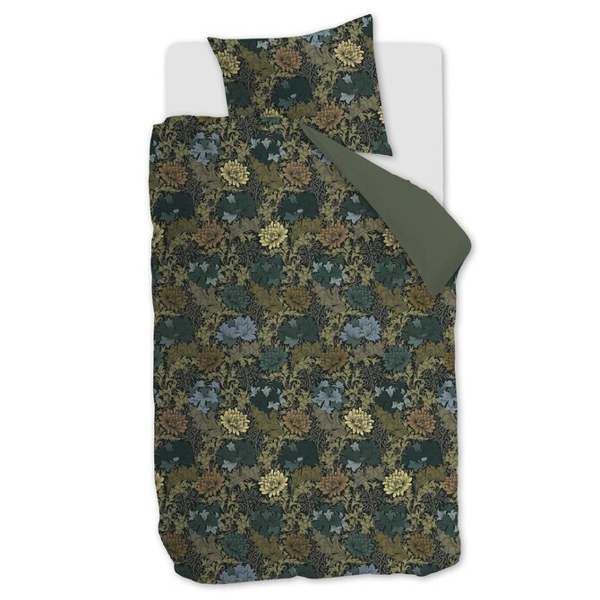At Home by Beddinghouse Housse de couette Eclectic Bleu Vert 200x200/220 At Home by Beddinghouse Housse de couette Eclectic Bleu Vert 200x200/220