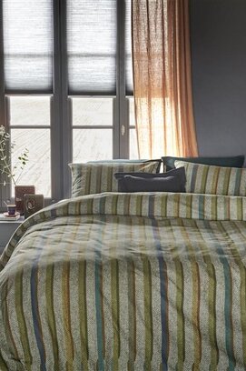 Beddinghouse Housse de Couette Annie Vert 140x200/220