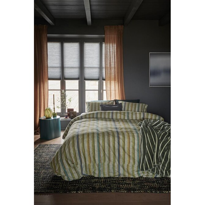 Beddinghouse Dekbedovertrek Annie Green 200x200/220 Beddinghouse Dekbedovertrek Annie Green 200x200/220