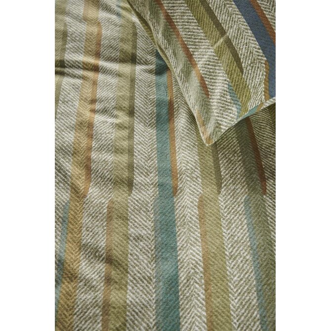 Beddinghouse Dekbedovertrek Annie Green 200x200/220 Beddinghouse Dekbedovertrek Annie Green 200x200/220