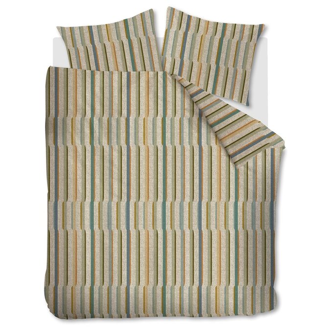 Beddinghouse Dekbedovertrek Annie Green 200x200/220 Beddinghouse Dekbedovertrek Annie Green 200x200/220