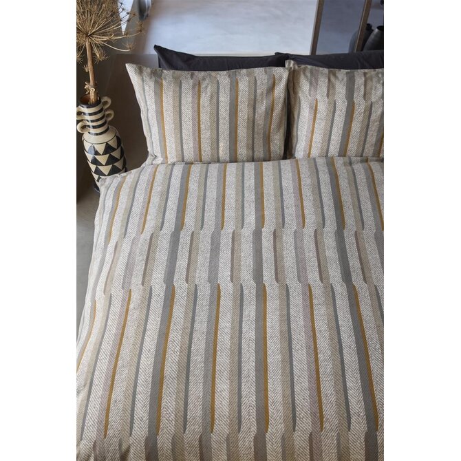 Beddinghouse Housse de Couette Annie Naturel 200x200/220