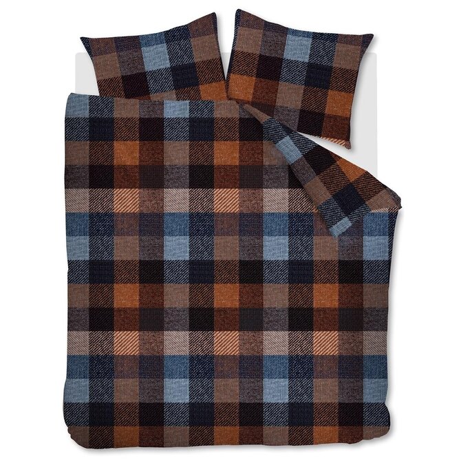 Beddinghouse Dekbedovertrek Beckett Blue 200x200/220