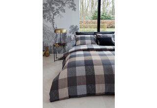 Beddinghouse Dekbedovertrek Beckett Grey 240x200/220