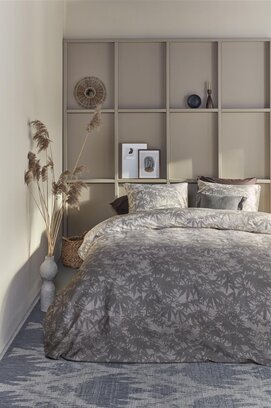 Beddinghouse Dekbedovertrek Ellen Grey 200x200/220