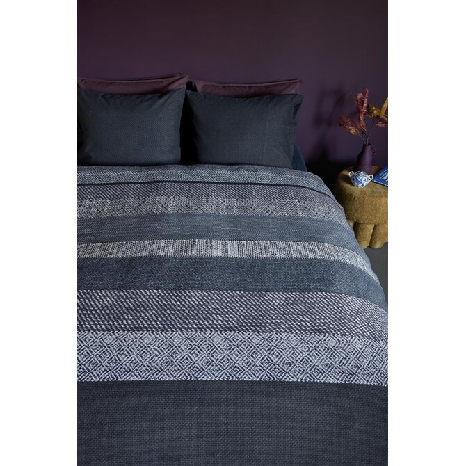 Beddinghouse Housse de Couette Enzo Bleu 140x200/220