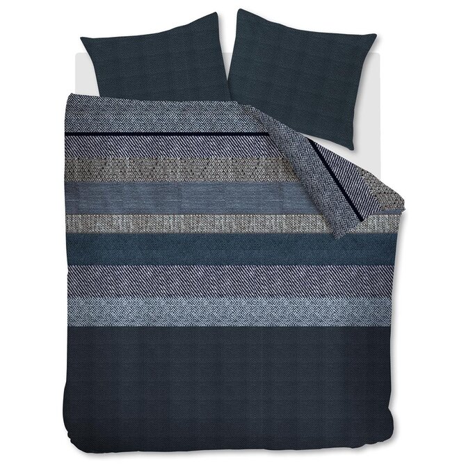 Beddinghouse Dekbedovertrek Enzo Blue 200x200/220