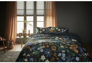 Beddinghouse Housse de Couette Eve Bleu Vert 140x200/220