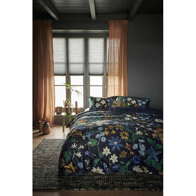 Beddinghouse Housse de Couette Eve Bleu Vert 140x200/220 Beddinghouse Housse de Couette Eve Bleu Vert 140x200/220