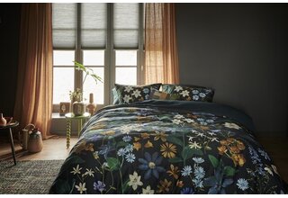 Beddinghouse Housse de Couette Eve Bleu Vert 240x200/220
