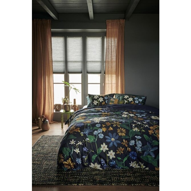 Beddinghouse Housse de Couette Eve Bleu Vert 240x200/220 Beddinghouse Housse de Couette Eve Bleu Vert 240x200/220