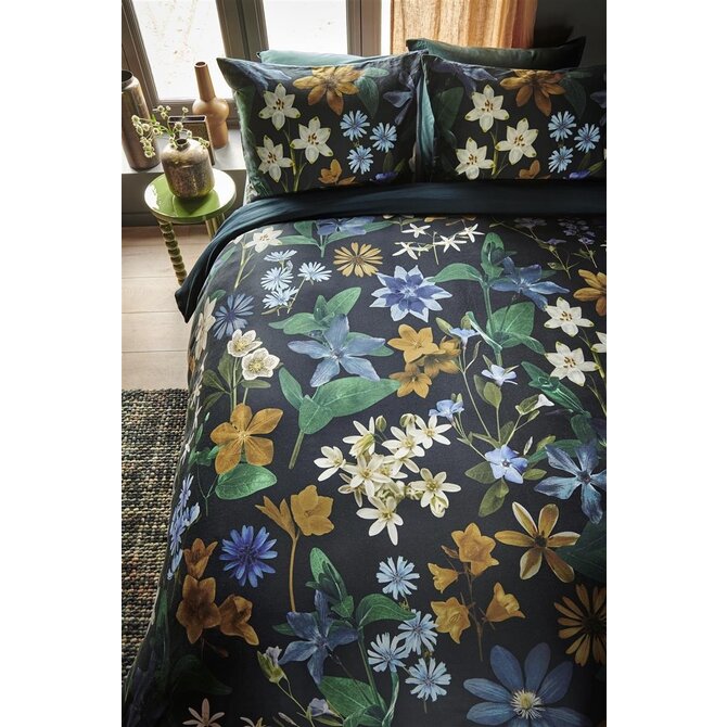 Beddinghouse Housse de Couette Eve Bleu Vert 240x200/220 Beddinghouse Housse de Couette Eve Bleu Vert 240x200/220