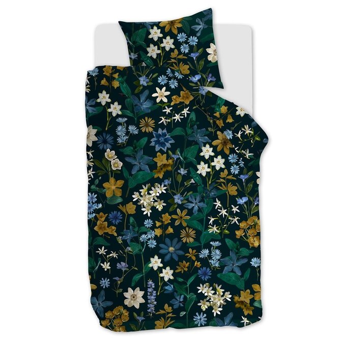 Beddinghouse Dekbedovertrek Eve Blue Green 240x200/220 Beddinghouse Dekbedovertrek Eve Blue Green 240x200/220
