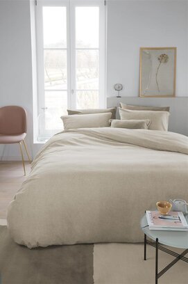 Beddinghouse Housse de Couette Frost Light Sand 200x200/220