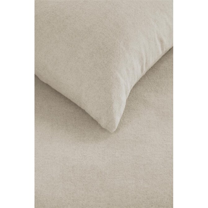 Beddinghouse Dekbedovertrek Frost Light Sand 200x200/220 Beddinghouse Dekbedovertrek Frost Light Sand 200x200/220