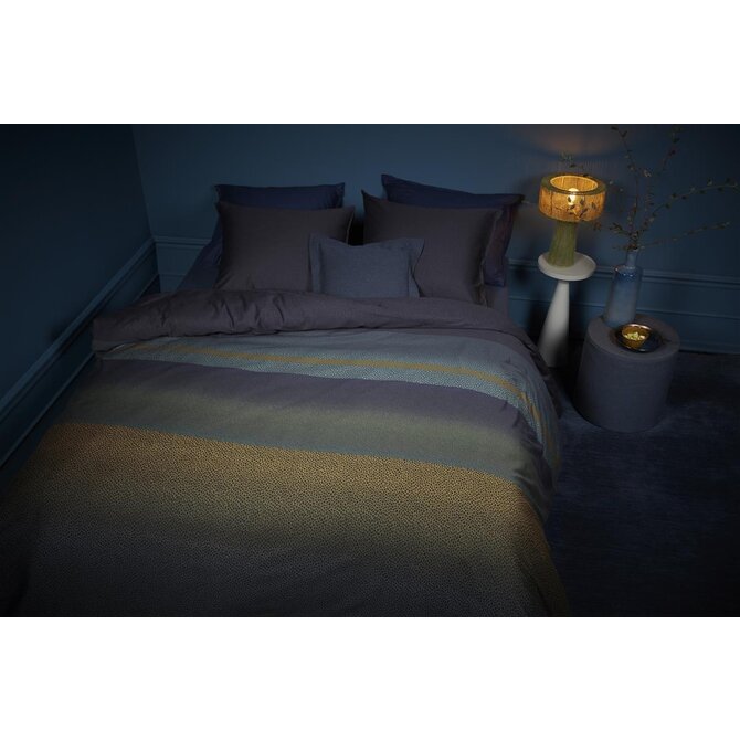 Beddinghouse Housse de Couette Lenny Bleu 200x200/220