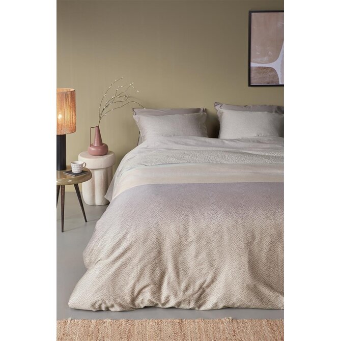 Beddinghouse Housse de Couette Lenny Naturel 200x200/220