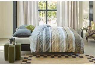 Beddinghouse Dekbedovertrek Lex Grey Green 200x200/220