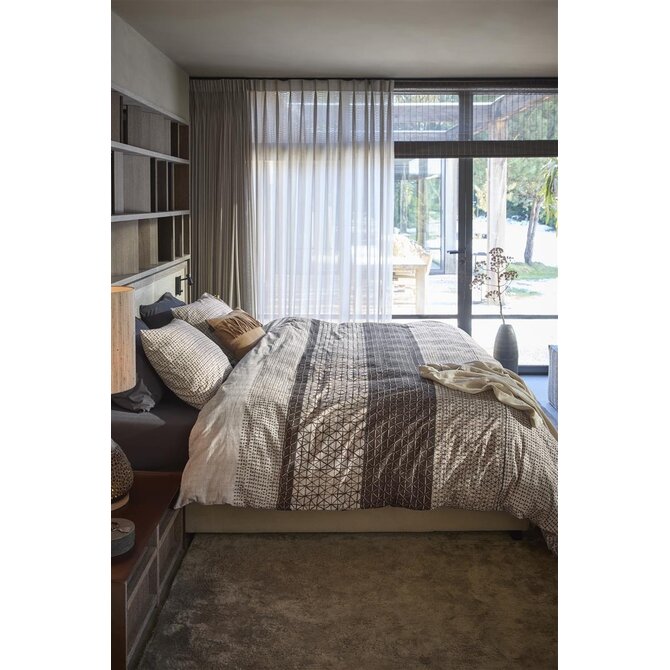 Beddinghouse Housse de couette Mathis Naturel 240x200/220