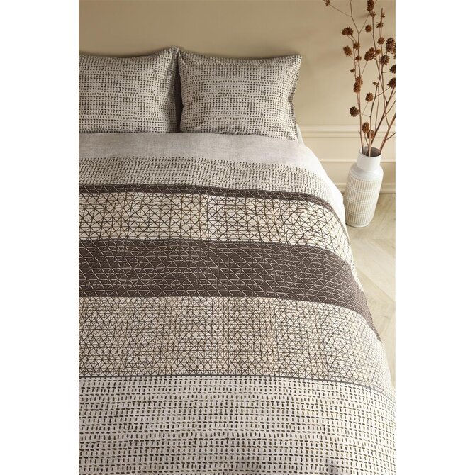 Beddinghouse Housse de couette Mathis Naturel 240x200/220