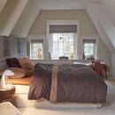 Beddinghouse Beddinghouse Housse de Couette River Rouge Foncé 200x200/220