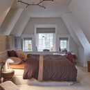 Beddinghouse Beddinghouse Housse de Couette River Rouge Foncé 200x200/220