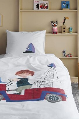 Beddinghouse x Fiep Amsterdam Housse de Couette Rondjes Rijden 140x200