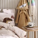 Beddinghouse Beddinghouse x Hanneke de Jager Kinderdekbedovertrek Hot Dogs Roze 120x150