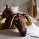 Beddinghouse Beddinghouse x Hanneke de Jager Kinderdekbedovertrek Hot Dogs Roze 120x150