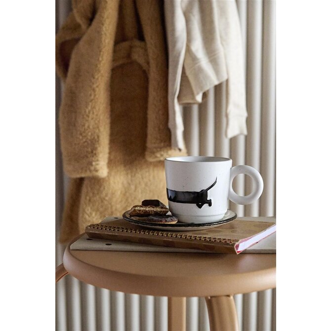 Beddinghouse x Hanneke de Jager Kinderdekbedovertrek Hot Dogs Roze 120x150