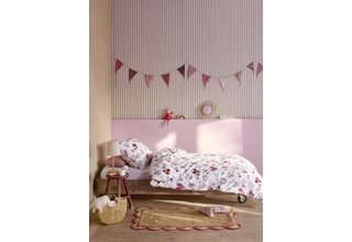 Beddinghouse x Hanneke de Jager Kinderdekbedovertrek Sweethearts Multi 100x135