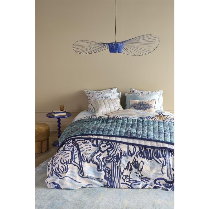 Beddinghouse x Van Gogh Museum Vieux Vignoble Housse de Couette Bleu 140x200/220