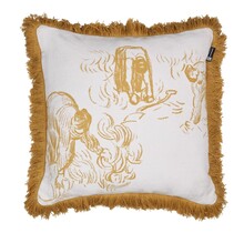 Beddinghouse x Van Gogh Museum La Moisson Sierkussen Natural 45x45 cm