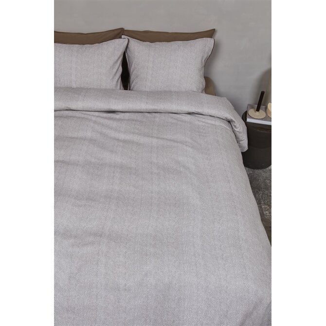 VTwonen housse de couette Bolt Sand 200x200/220 VTwonen housse de couette Bolt Sand 200x200/220