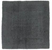 Cawo Tapis de Bain Luxus 1000 Réversible Anthracite 60x60