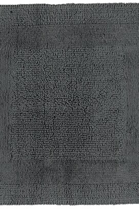 Cawo Tapis de Bain Luxus 1000 Réversible Anthracite 60x60