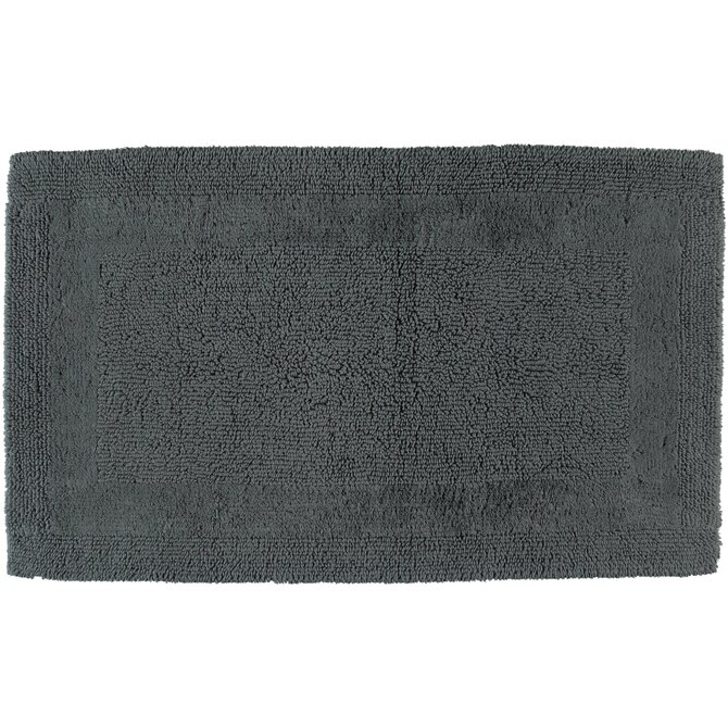 Cawo Tapis de Bain Luxus 1000 Réversible Anthracite 70x120