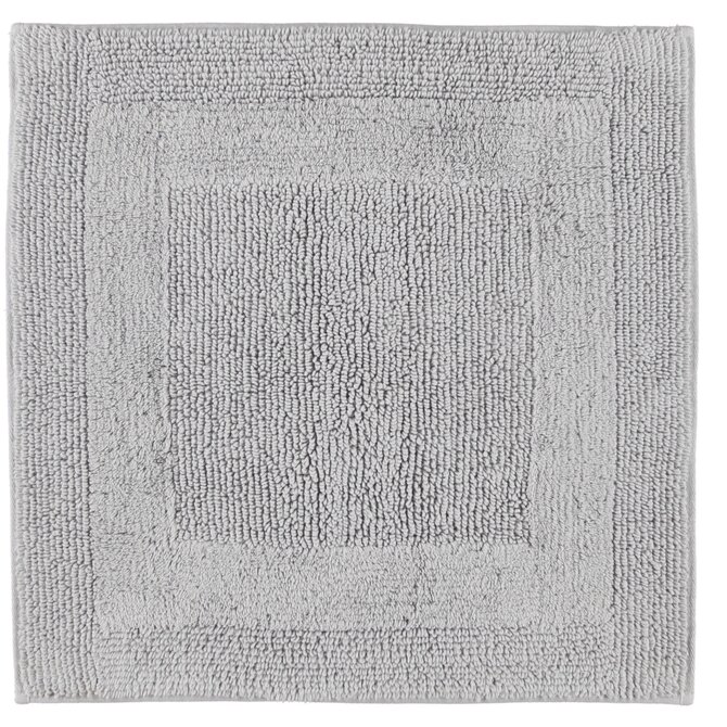 Cawo Tapis de Bain Luxe 1000 Réversible Tapis de Bain Platine 60x60