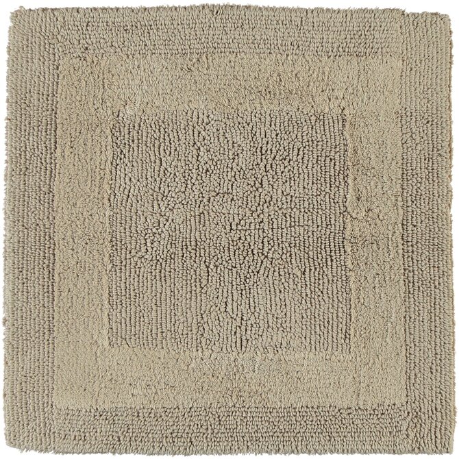 Cawo Tapis de Bain Luxus 1000 Réversible Sable 60x60