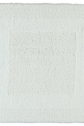 Cawo Tapis de Bain Luxe 1000 Réversible Tapis de Bain Blanc 60x60