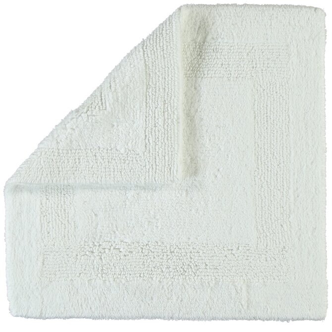 Cawo Tapis de Bain Luxe 1000 Réversible Blanc 60x60