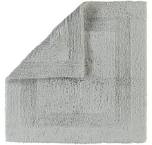 Cawo Tapis de Bain Luxus 1000 Réversible Argent 60x60