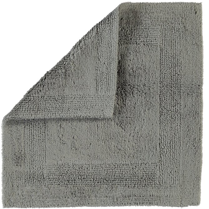 Cawo Tapis de Bain Luxe 1000 Réversible Tapis de Bain Graphite 60x60