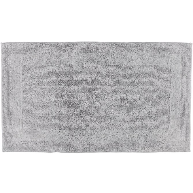 Cawo Tapis de Bain Luxe 1000 Réversible Platine 70x120