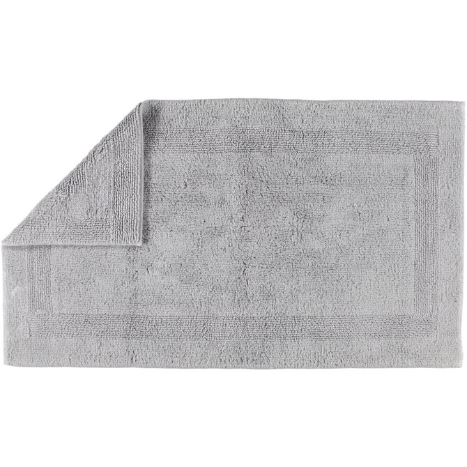 Cawo Tapis de Bain Luxe 1000 Réversible Platine 70x120