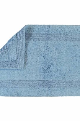 Cawo Tapis de Bain Luxus 1000 Réversible Mittelblau 60x60