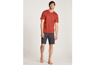 Calida Pyjama court pour homme 42766 Red Pepper S