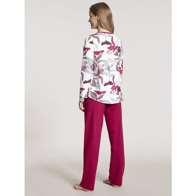 Pyjama Femme Calida 40730 Rouge XS Pyjama Femme Calida 40730 Rouge XS